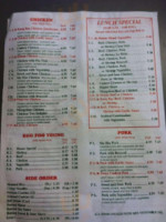 China Kitchen menu