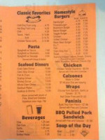 Horsebrook Cafe Llc menu