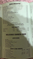 China City Family Dining & Midnight Lounge menu