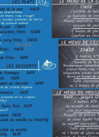 Cité De L'huître menu