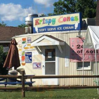 Krispy Cones Soft Serve Ice outside
