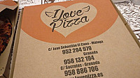 I Love Pizza Malaga menu