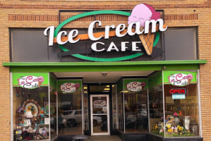 The Ice Cream Cafe outside