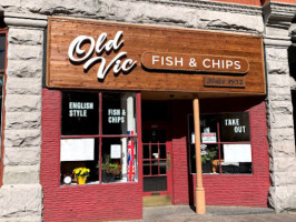 The Old Vic Fish Chips outside
