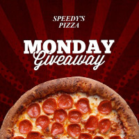 Speedy's Pizza food