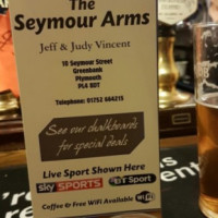 Seymour Arms food