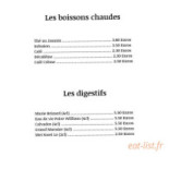 Pavillon De Jade Carte