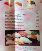 Hokkaido Sushi And Hibachi menu