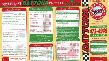 Restaurant Pizzeria Daytona menu