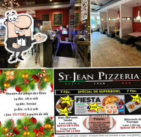 St-Jean Pizzeria inside