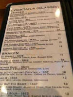 Stoddard's Fine Food Ale menu