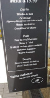 L'hacienda menu