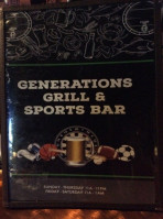 Generations Grill And Sports food