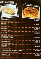 Le Coq D'or menu