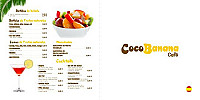 Coco Banana menu