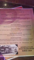Gerstles Place menu