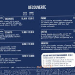 De Facto Mia Pizza menu