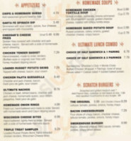 Cheddar's Scratch Kitchen menu