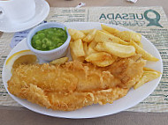 Quesada Fish Chips food