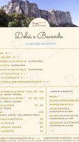 Albergo Foresteria San Benedetto menu
