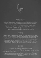 Lume menu