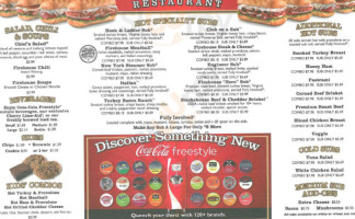 Firehouse Subs Union Ave-memphis menu