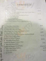 Rainier Bbq menu