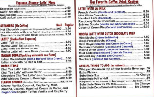 Pancake Mill menu