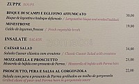Gabianno Al Mare - Hotel Sol Ipanema menu