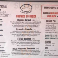 Cafe Grumpy, Park Slope menu