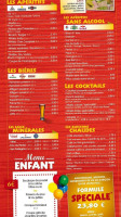 Les Saveurs Du Monde menu