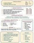CT Trattorie menu