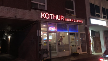 Kothur Indian Cuisine outside