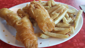 Golden Fish And Chips food
