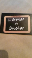 L'ardoise Du Boucher food