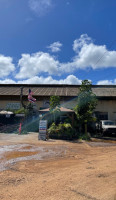 Old Sugar Mill Brand Waialua Coffee outside