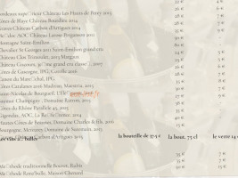 L' Aromatic menu