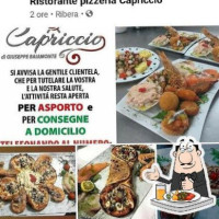 Pizzeria Capriccio food