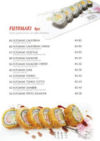Sushi Deale menu