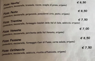 Ciclamino menu