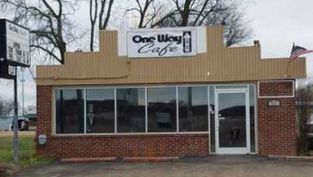 One Way Cafe outside