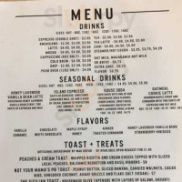 West Plain Roasters menu