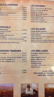 La Kahina menu