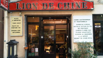 Le lion de chine food