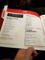 Benihana Atlanta Buckhead, Ga menu