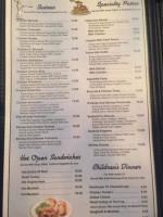 Schodack Diner menu