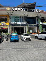 Starbucks Coffee Sunset Star Bali outside