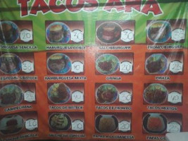Tacos Ana food