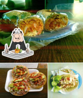 Baja Fish Taco inside