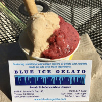 Blue Ice Gelato food